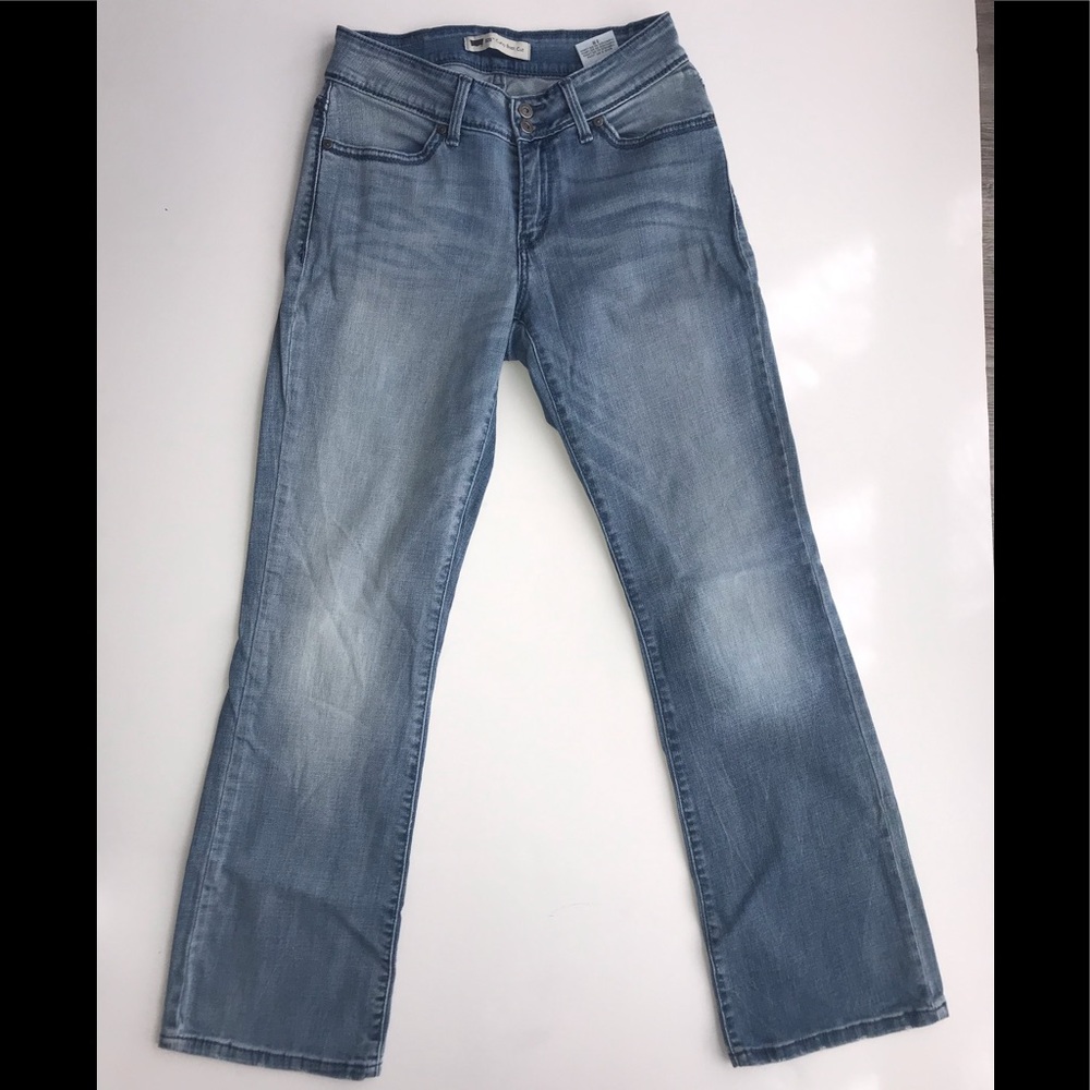 Women’s Levis 529 Curvy Bootcut Light Wash SZ 8